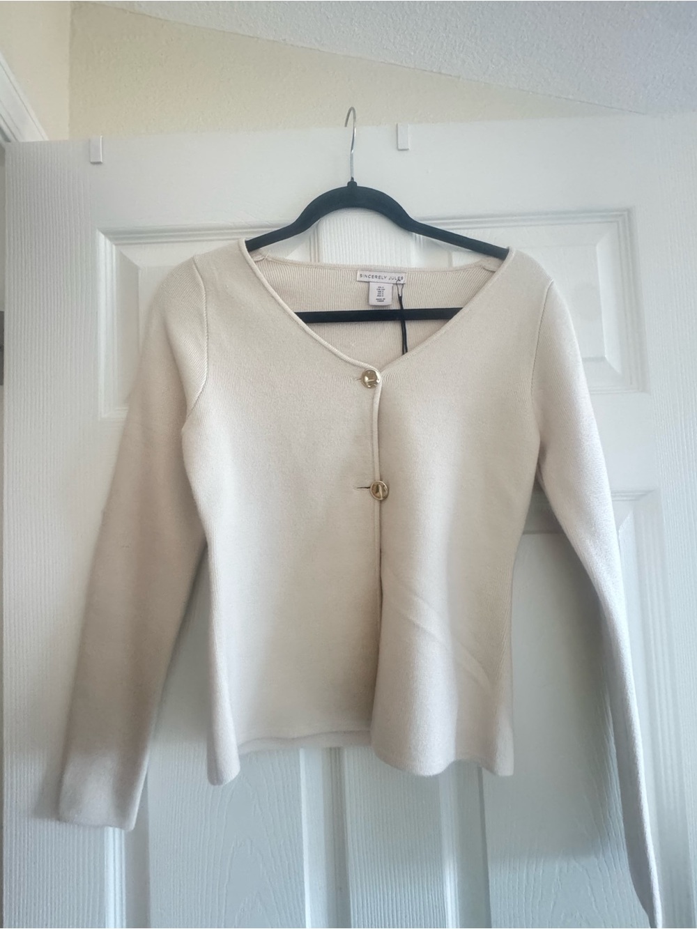 Beautiful cream sweater